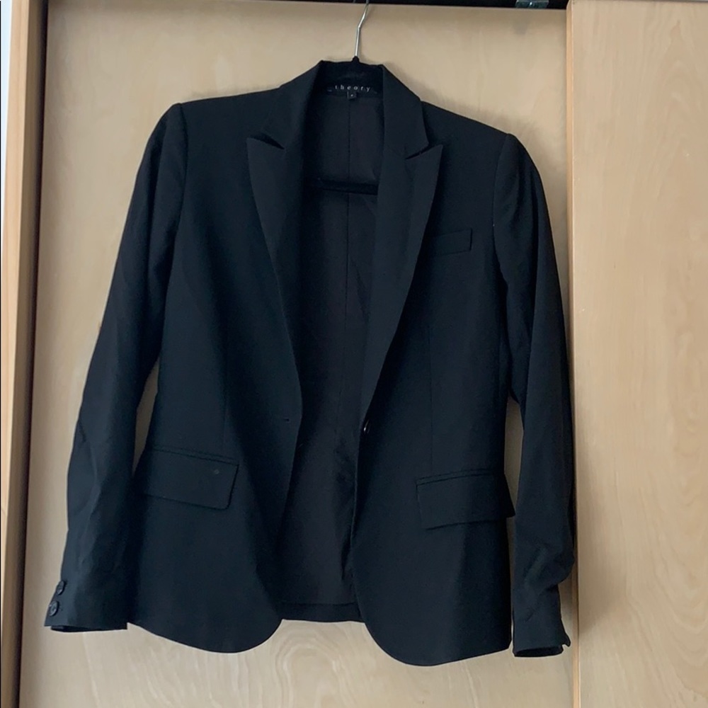 Theory Blazer Lightweight Wool 0